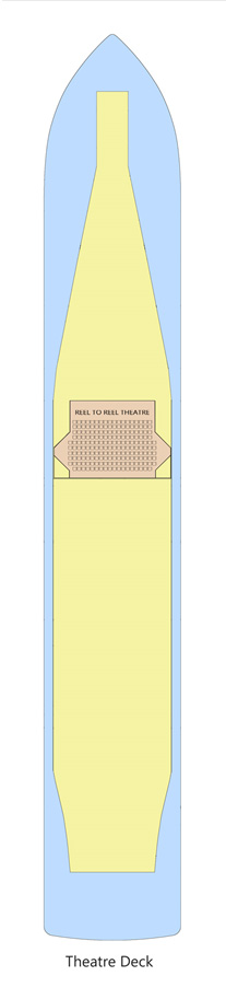 维多利亚凯璇号游轮Theatre Deck