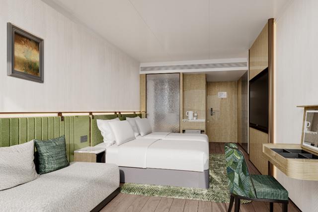 阳台标准间图片