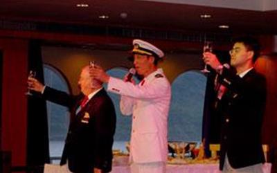 维多利亚凯珍号游轮凯珍号游轮欢迎酒会