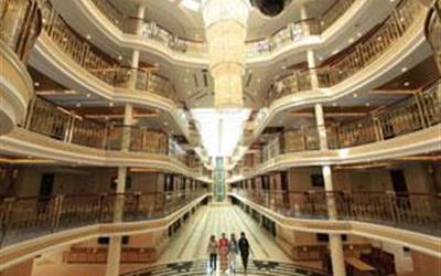 长江黄金三号游轮游轮黄金3号游轮大厅