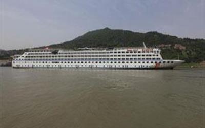 长江黄金三号游轮游轮黄金3号游轮外观