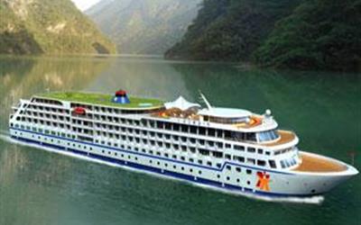 长江黄金七号游轮游轮黄金7号游轮外观