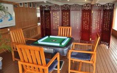 世纪远航号游轮麻将室