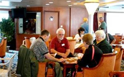 长江一号游轮游轮棋牌室